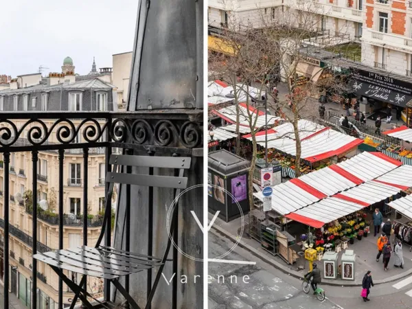 Paris 5 - Maubert Mutualité - Etage élevé - Balconnets