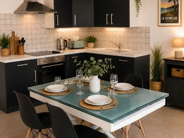 Maison meublée 68m² - 2 grandes chambres - Terrasse vue sur les marais-La Tremblade