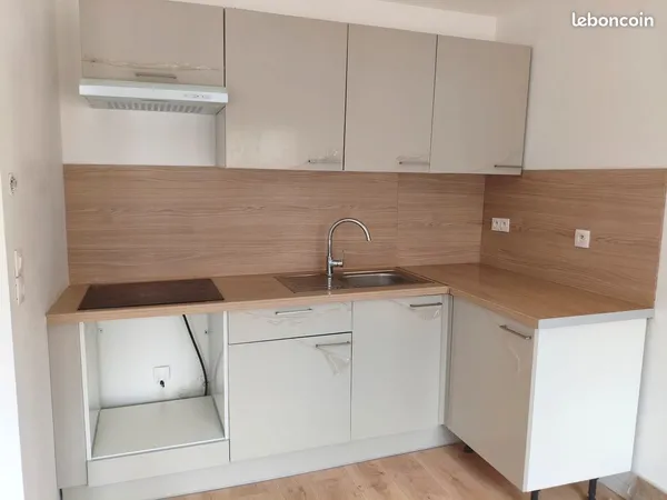 Appartement T3 rénové - 56 m² avec baignoire