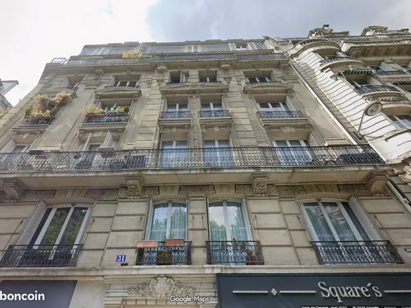 Studio 1 pièce 12 m²