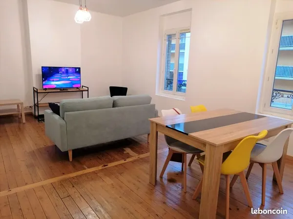 T3 63m2 meublé neuf Le Havre - Haut de gamme - 2 chambres