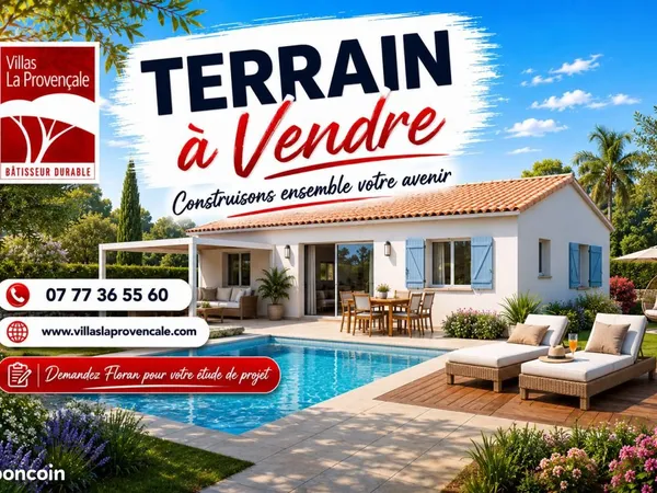 Terrain 527 m² Saint Saturnin Les Avignon