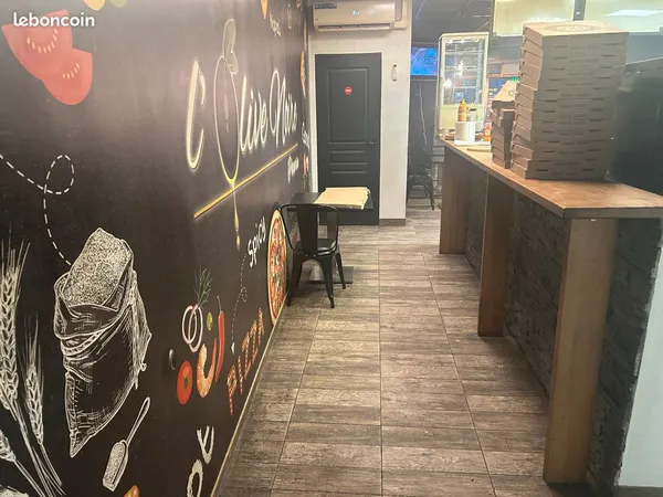 A vendre pizzeria snack