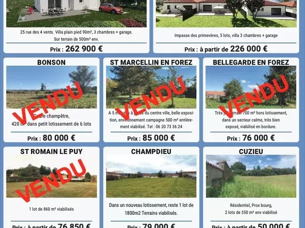 TERRAIN À VENDRE