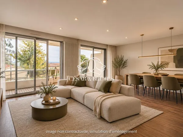 Vends t2 - 55.17 m² - Lyon 69005