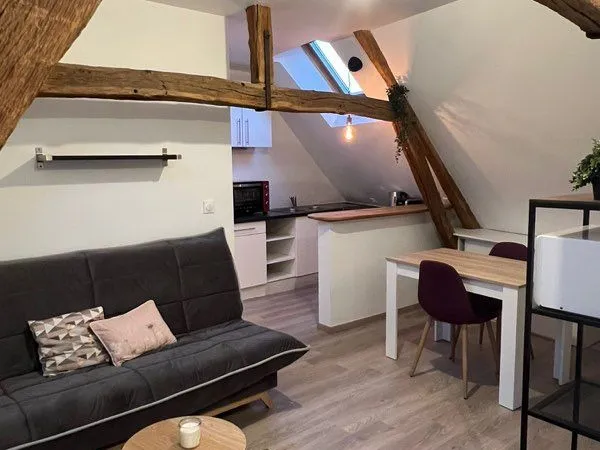 Lot 2 studios meublés Plateau de Laon