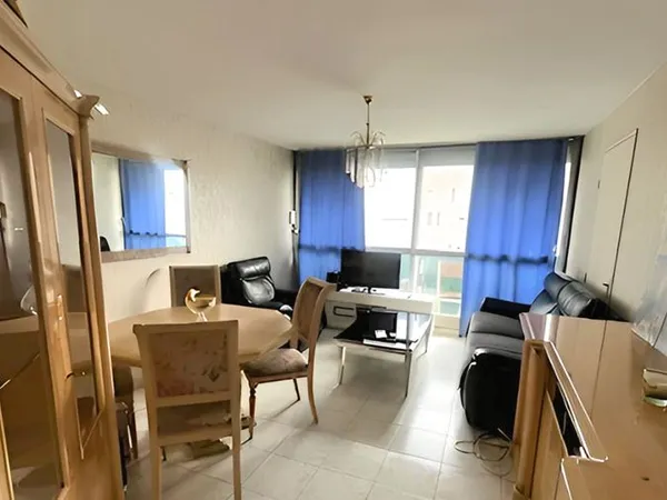 Appartement 3 pièces lumineux de 62m² proche toutes commodités