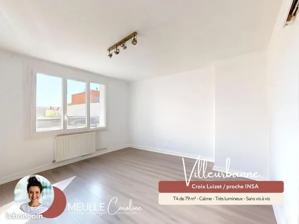 Appartement 4 pièces 78 m²