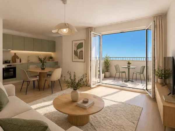 Appartement 3 pièces 59 m²