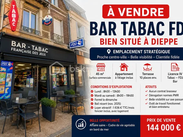 Local commercial 80 m²