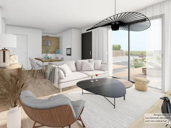 Maison 3 pièces 58 m²