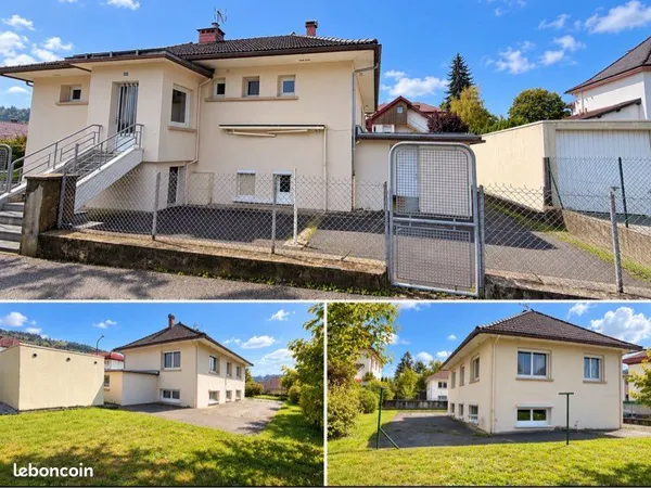 🏡 MORTEAU - Maison familiale, 834 m² de terrain clos, à deux pas du centre-ville