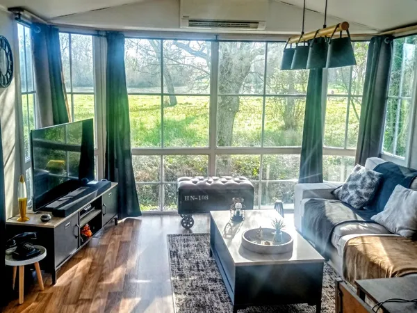 Vends mobil-home habitable à l'année - 40m²