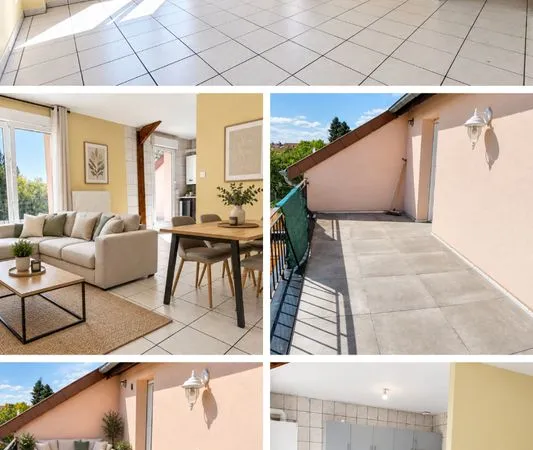 Appartement F2 41 m² avec balcon et parking - Thionville