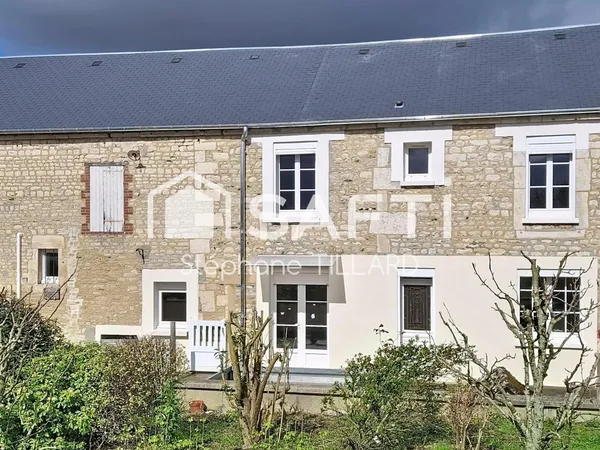 A 25 minutes de Caen, maison en pierre avec 4 chambres, dépendances, jardin et potentiel d'extension