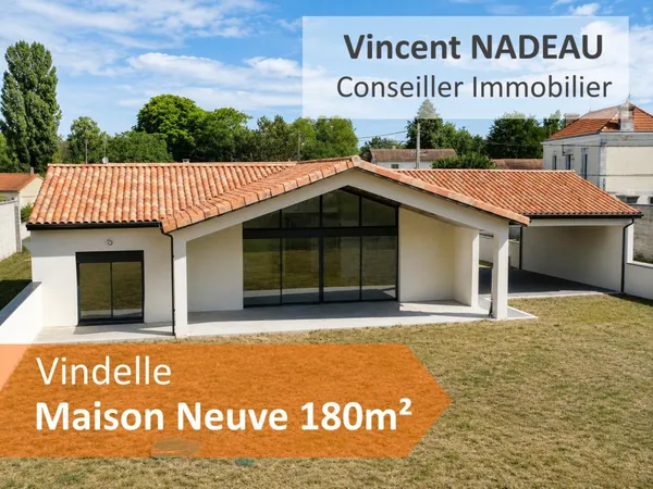 Maison neuve - 7 pièces - 180 m²