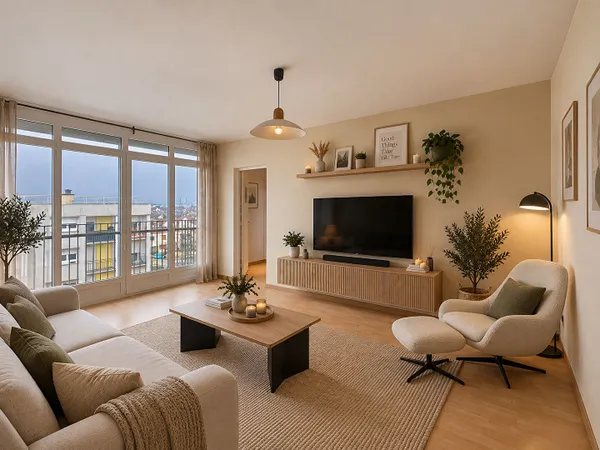 Appartement 4 pièces 75 m²