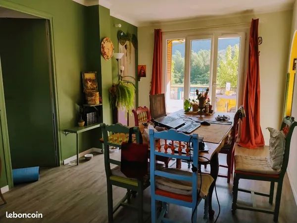 Appartement traversant lumineux
