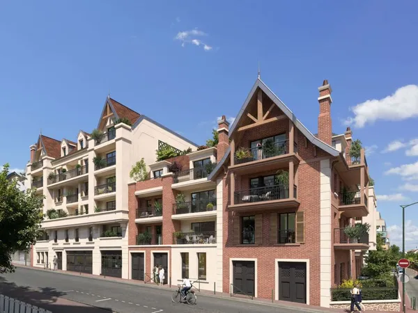 Appartement 3 pièces neuf de 60 m2 avec terrasse, jardin, cave et parking - Clamart