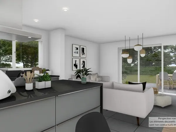 Maison neuve 6 pièces 108 m²