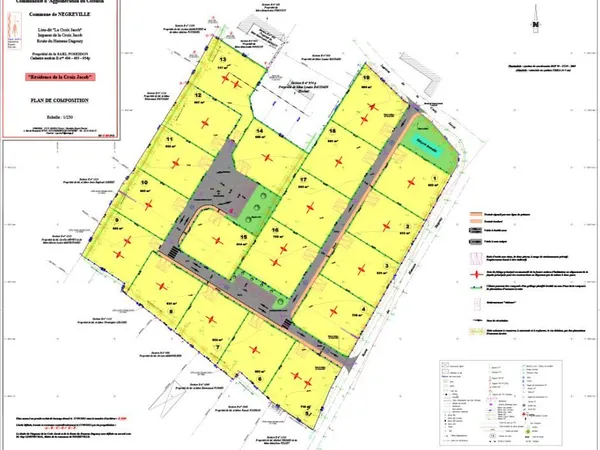 Terrain 716 m² Negreville