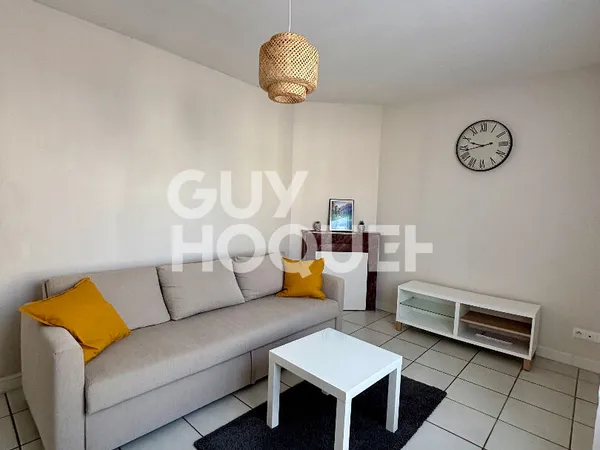 2 pièces meublés - 36.97m² - proche gare