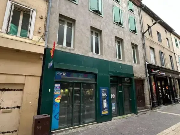 Immeuble à vendre Carcassonne centre rue piétonne avec local commercial loué