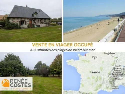 Viager occupé - H70 ans - CRESSEVEUILLE (14430)