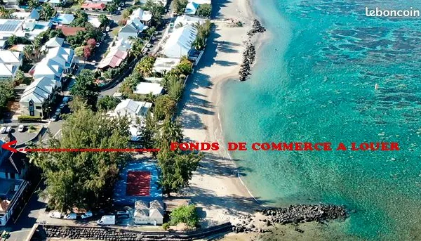 Murs commerciaux - emplacement n°1 - saint-leu 97436 - ile de la réunion
