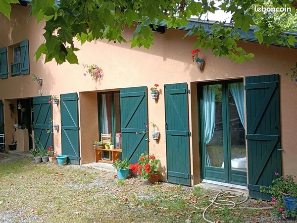 Location maison et jardin T3 bis