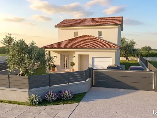 Maison neuve moderne 110 m² habitables + Garage - à Saint-Marcellin