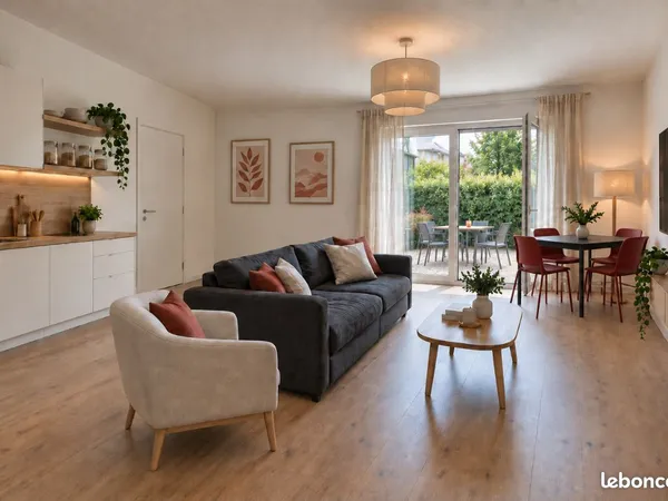 Colocation coliving jardin terrasse