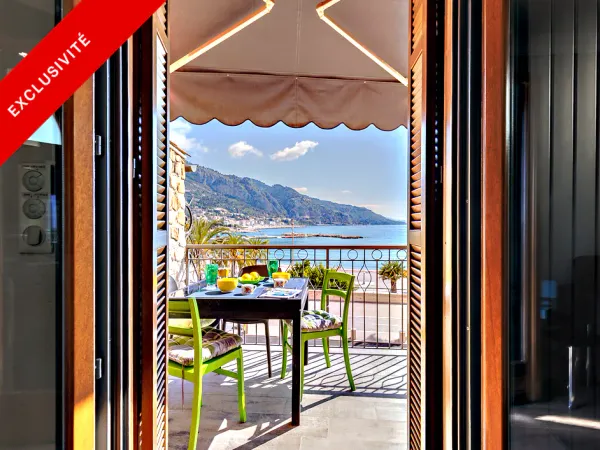 Pied-à-terre dans la vieille ville de Menton avec terrasse