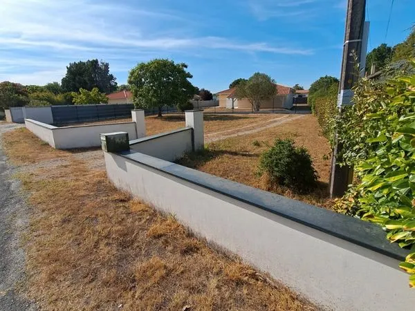 Terrain viabilisé