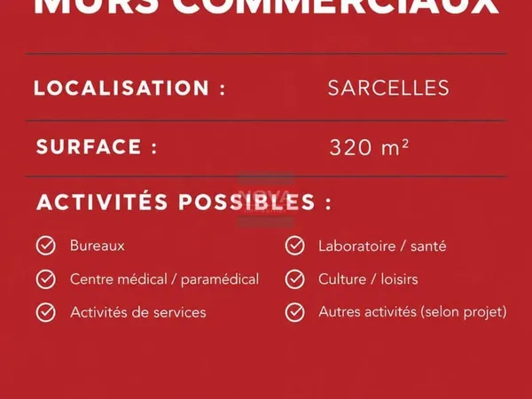 Local commercial 320 m²