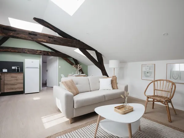 Appartement T2 meublé refait à neuf en 2024 Périgueux centre historique: