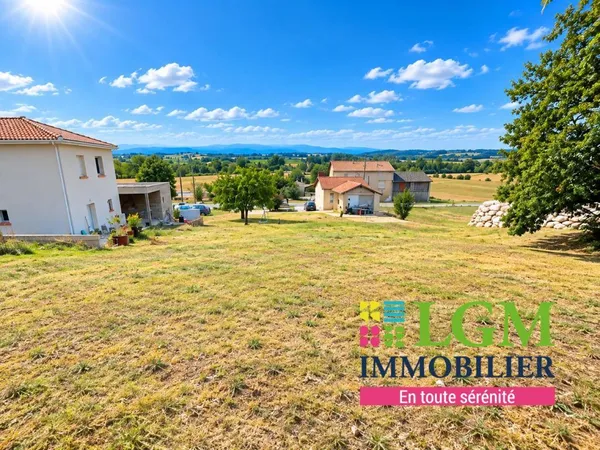 Viviers les montagnes, terrain constructible de 1121m2