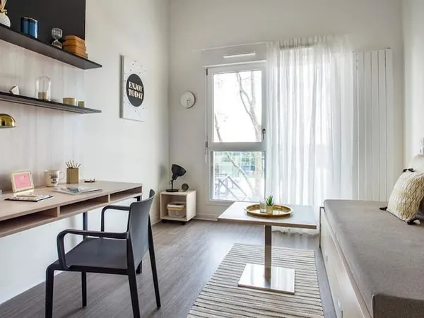 Studio 1 pièce 18 m²