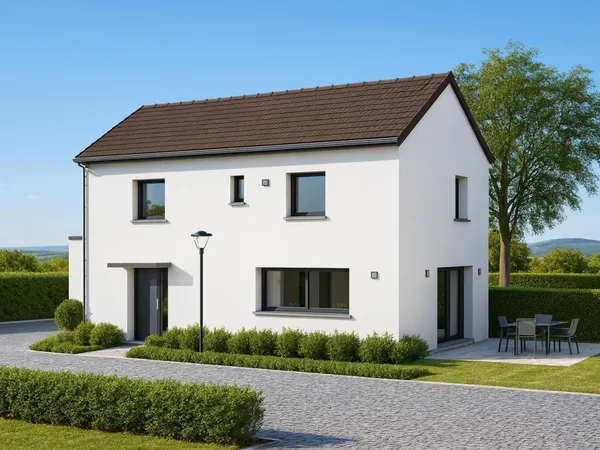 Maison neuve 4 chambres aux portes du Haut-Doubs · Jardin privatif, garage
