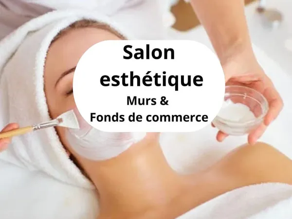 MURS + FDC SALON ESTHETIQUE : EMPLACEMENT PREMIUM EN ZONE COMMERCIALE PARKINGS ACCES PMR