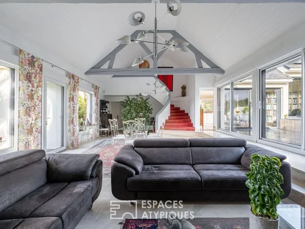 Maison singulière, lumière et espaces généreux à La Baule-Escoublac