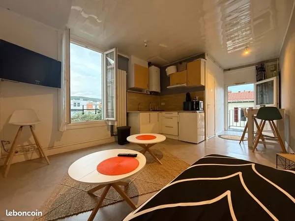 Appartement 36 m2 quartier Beaulieu Climatisation