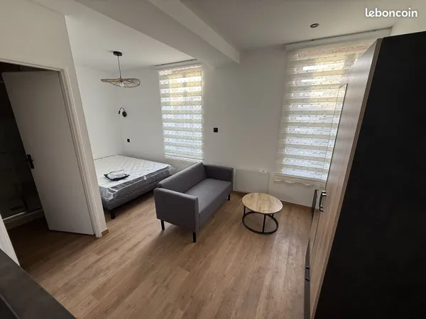 Studio 1 pièce 18 m²