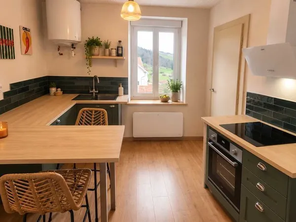 F2, 50m², DPE C, PAC et clim, baigné de lumière