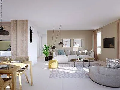 Appartement 3 pièces 63 m²