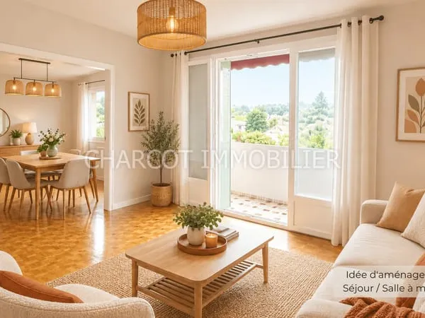 Appartement 4 pièces 66 m²