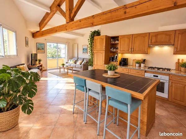 Duplex 4 pièces avec vue sur Collioure - possibilité garage