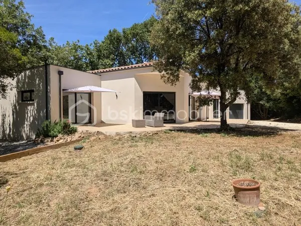 Villa contemporaine de plain-pied - 4 chambres, au calme, proche Montpellier