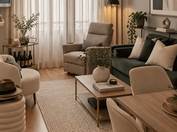 Appartement 2 pièces 50 m²