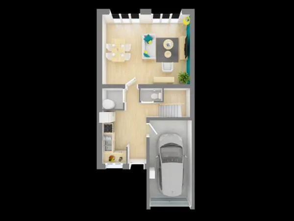 Terrain 221 m²